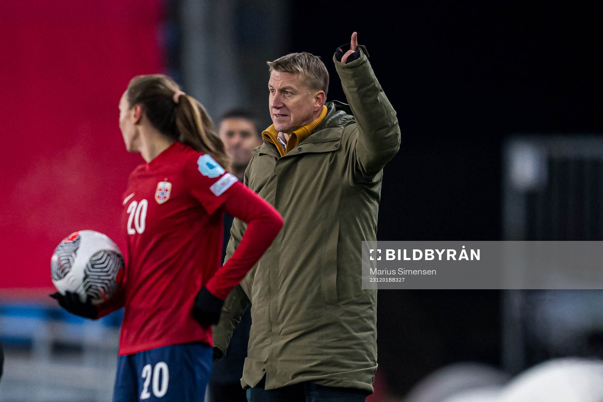 Leif Gunnar Smerud, head coach of Norway