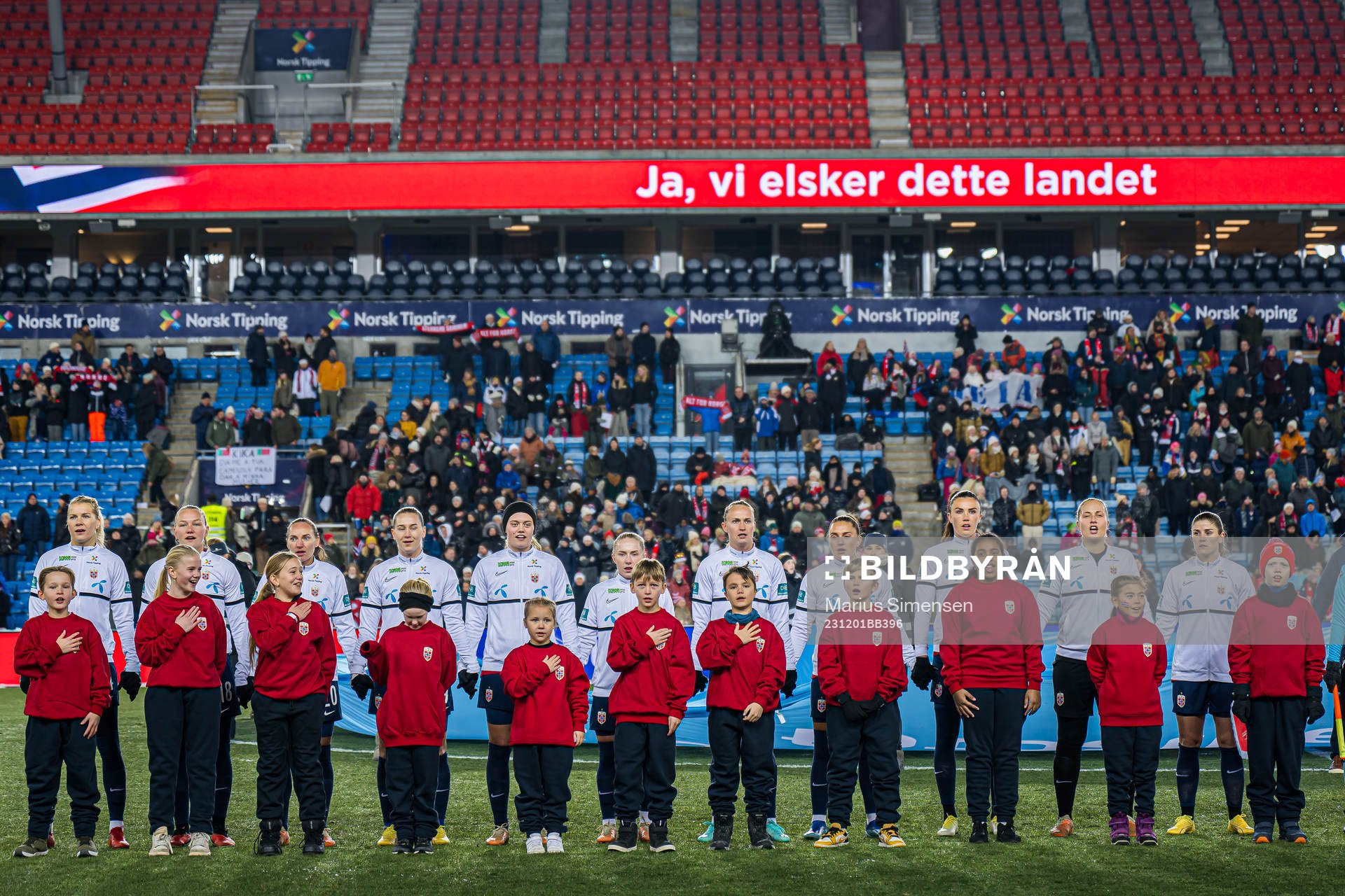 Ada Hegerberg, Frida Maanum, Marit Bratberg Lund, Elisabeth