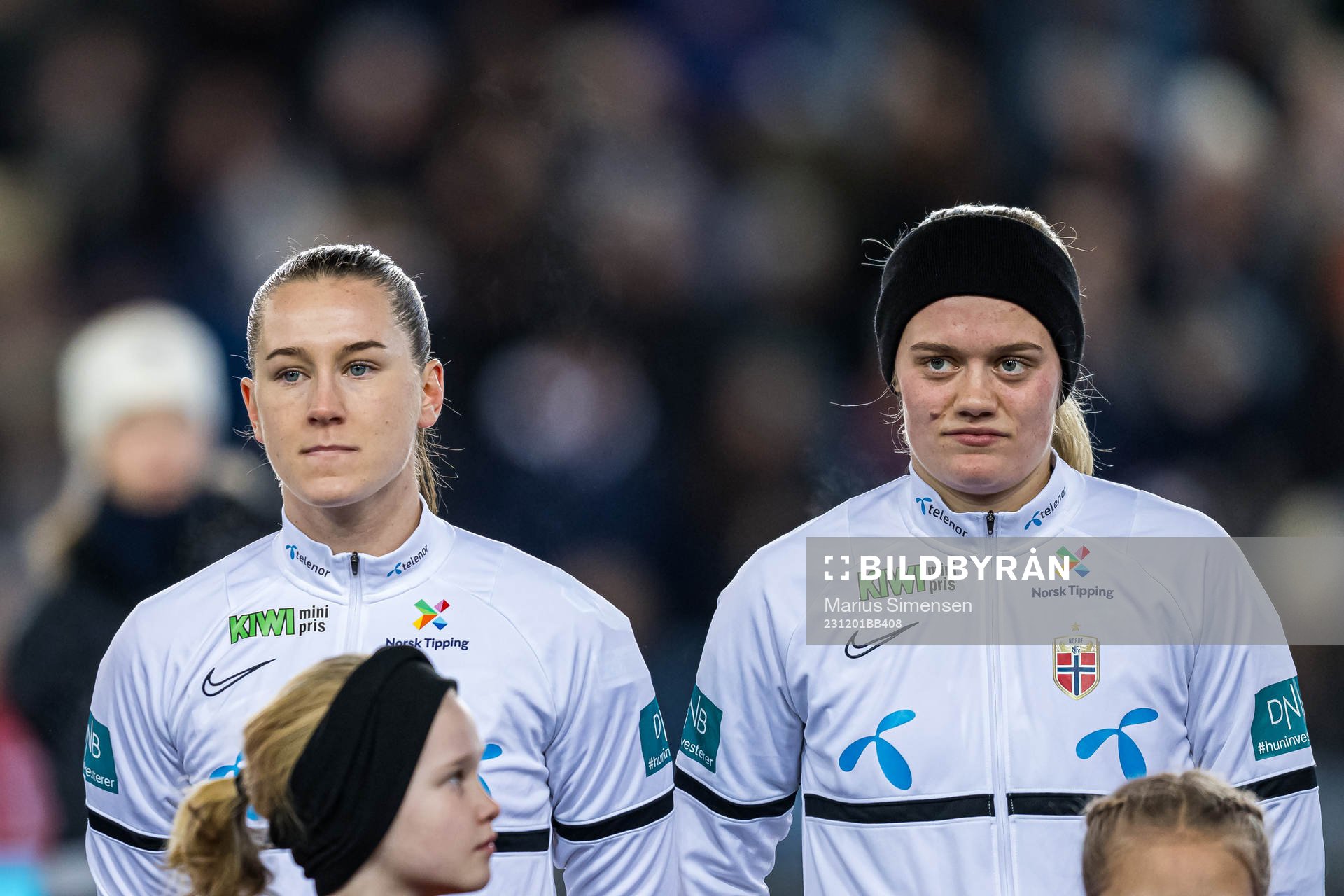 Elisabeth Terland and Mathilde Harviken of Norway
