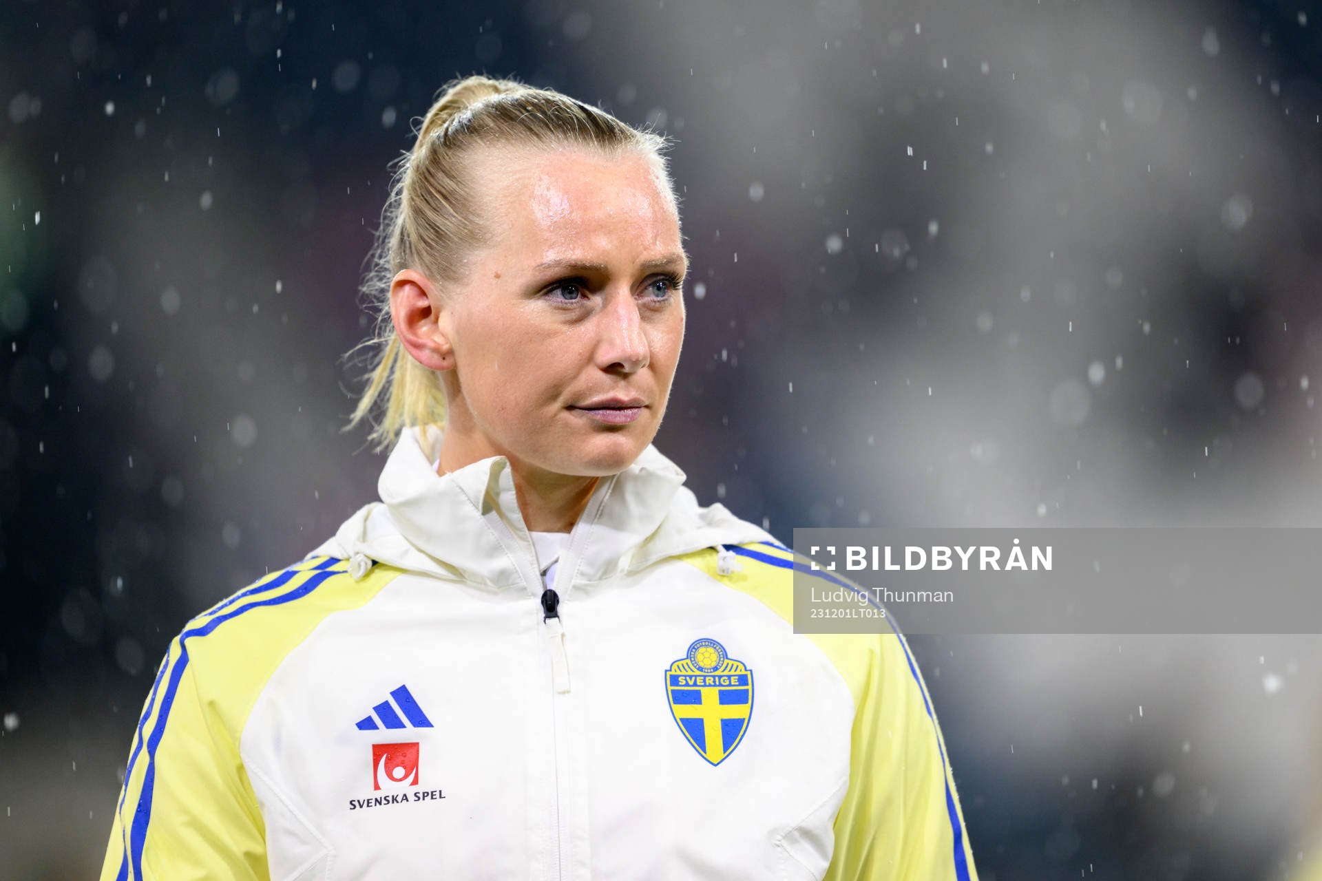 Stina Blackstenius of Sweden