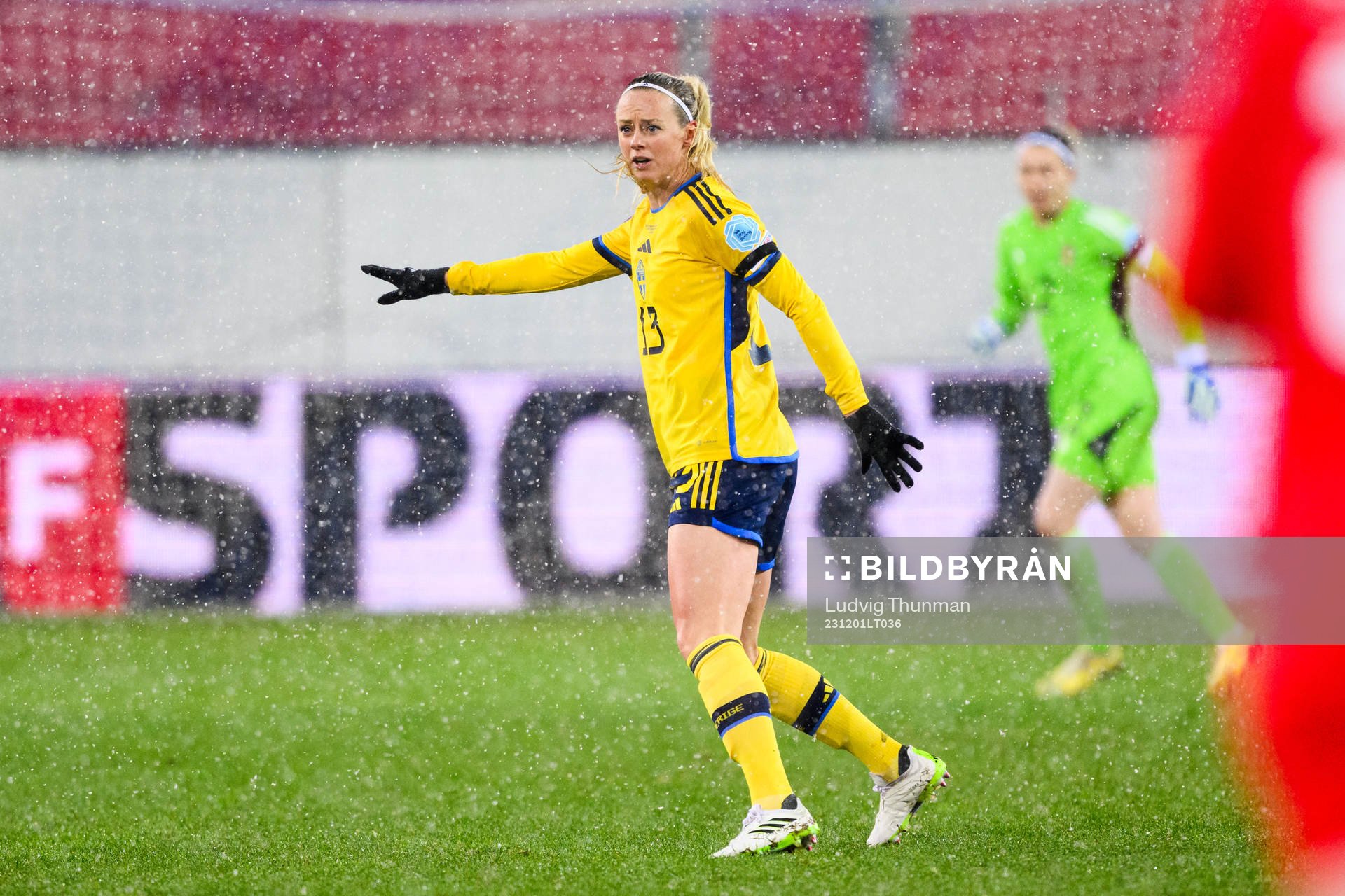Amanda Ilestedt of Sweden