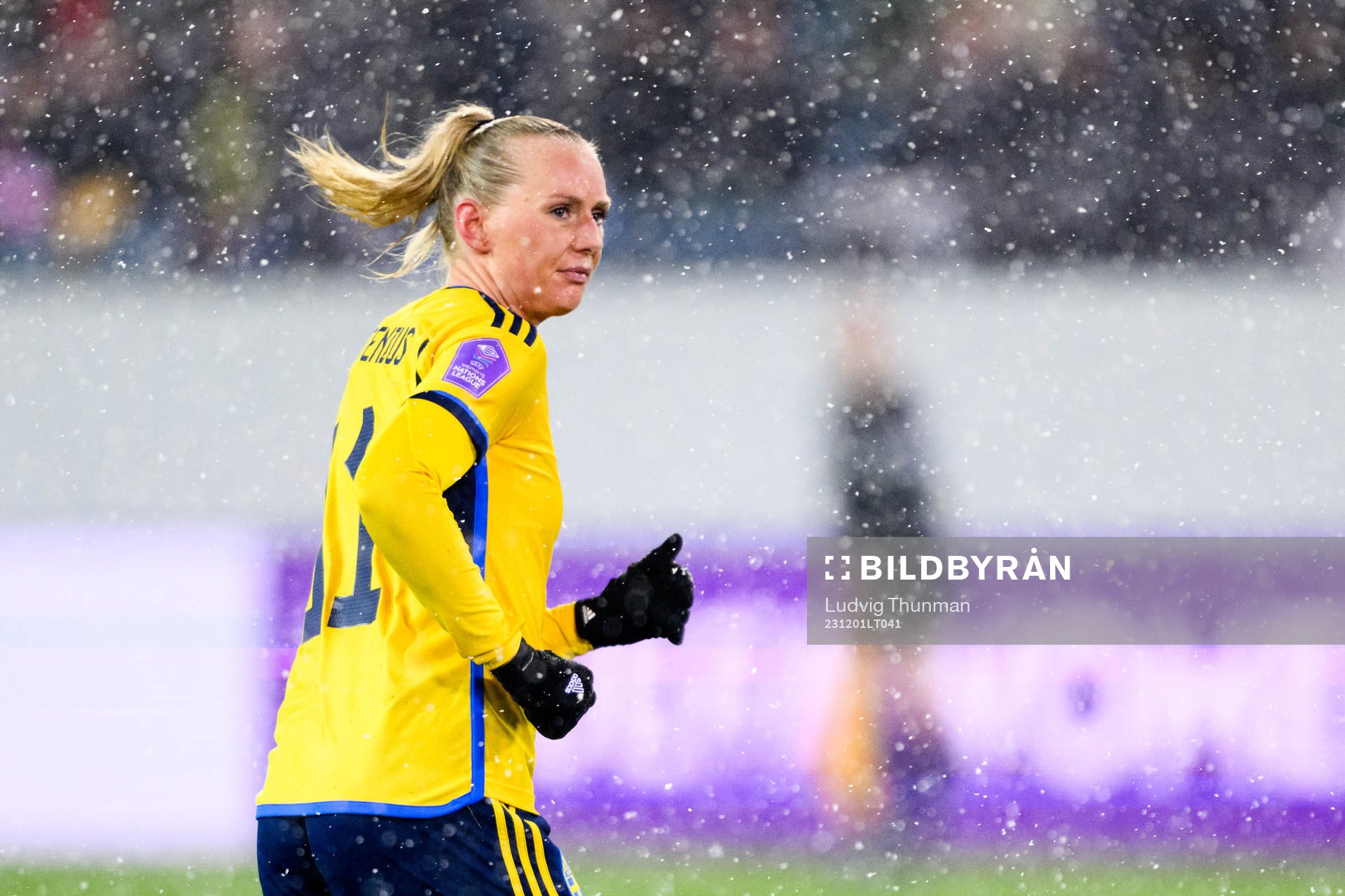Stina Blackstenius of Sweden