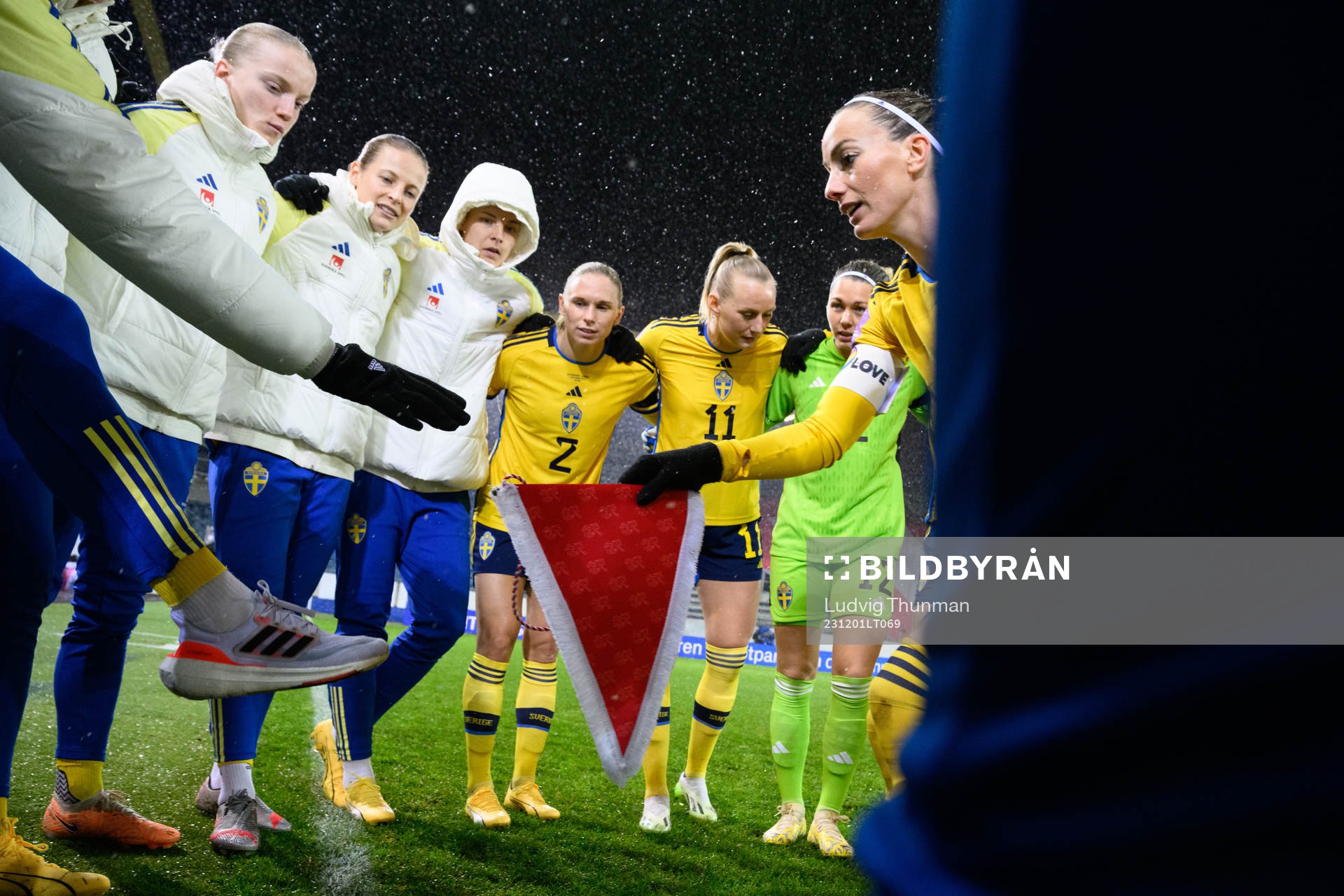 Amanda Nildén, Anna Anvegård, Lina Hurtig, Jonna