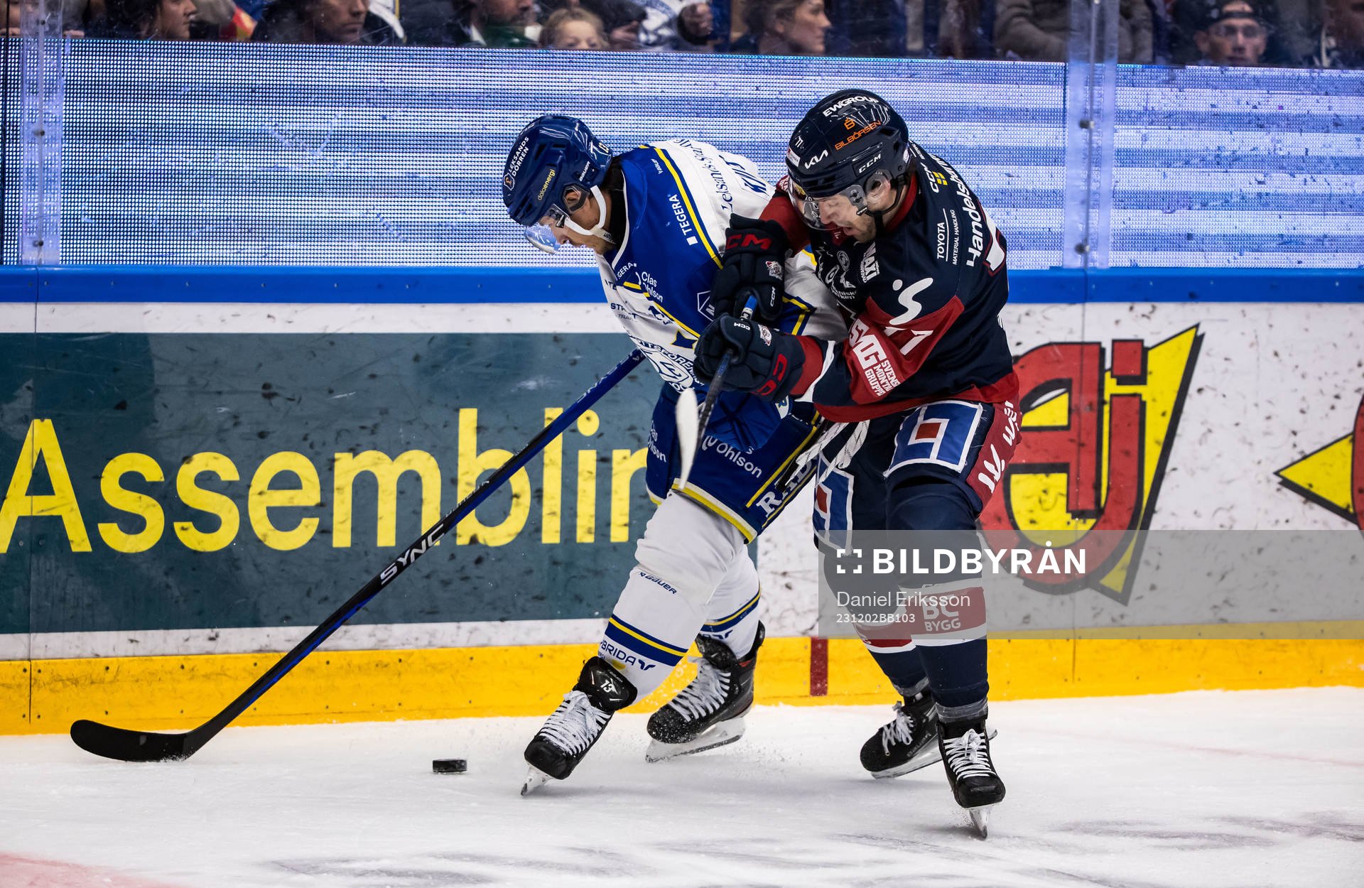 Leksands Jon Knuts och Linköpings Taylor Leier
