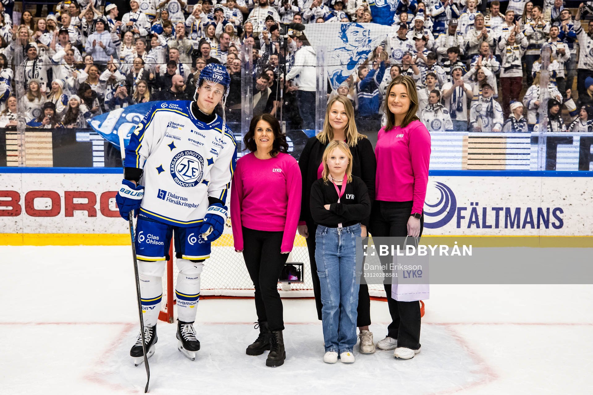 Leksands Lukas Vejdemo utsedd till matchens lirare av