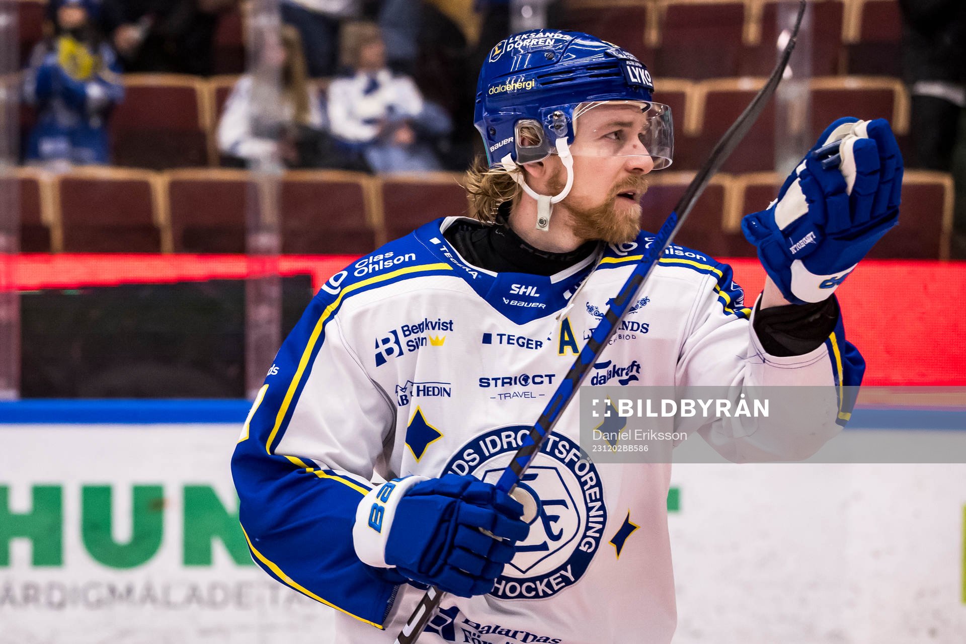 Leksands Anton Lindholm utsedd till matchens krigare
