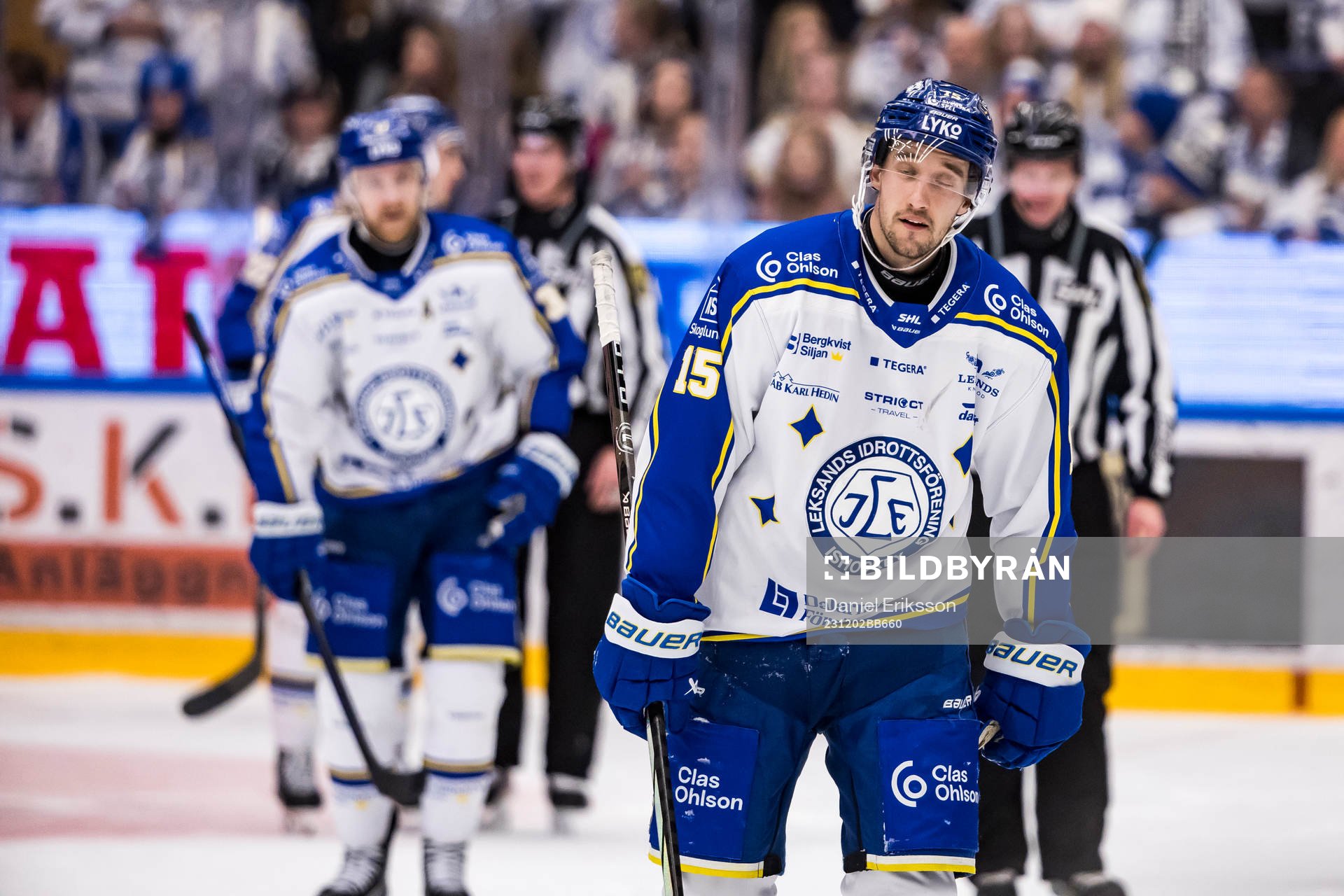 Leksands Max Veronneau deppar