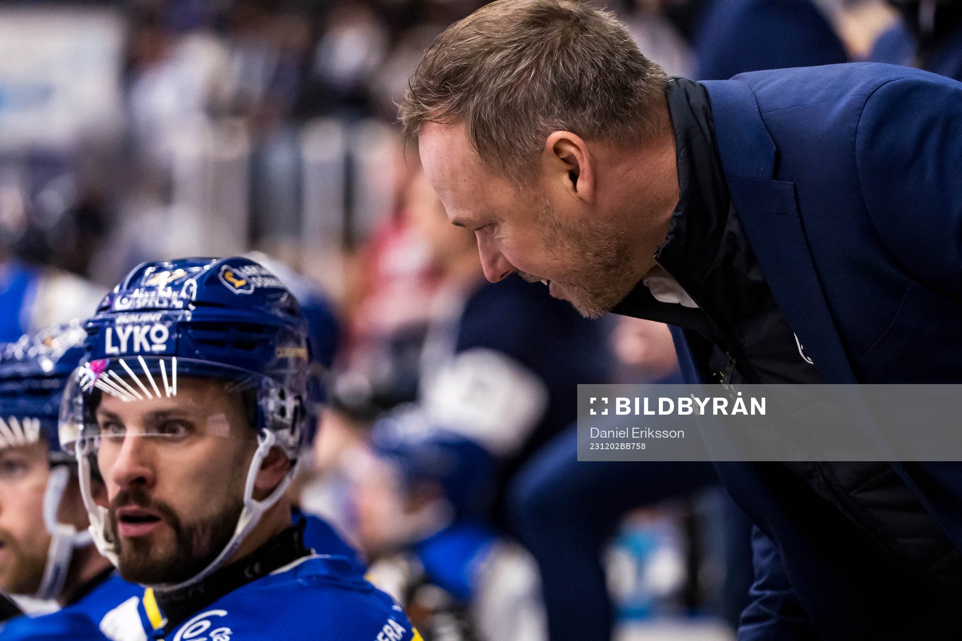 Leksands assisterande tränare Mikael Karlberg