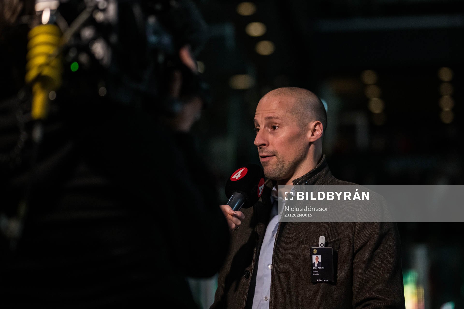 Rögles sportchef Chris Abbott