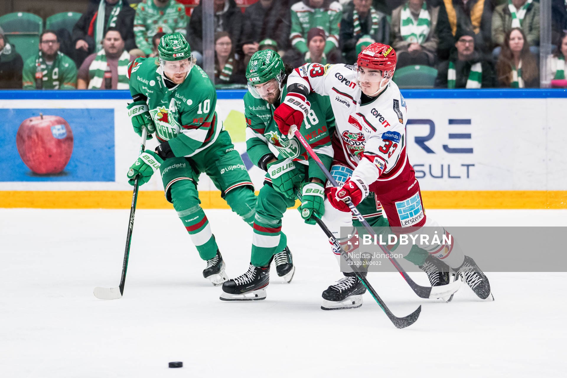 Rögles Dennis Everberg och MoDos Kristians Rubins