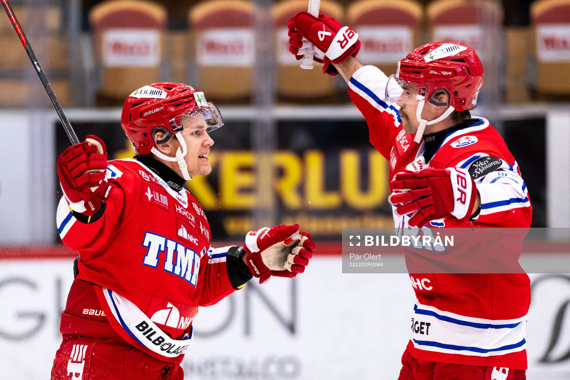 Timrås Anton Wedin jublar