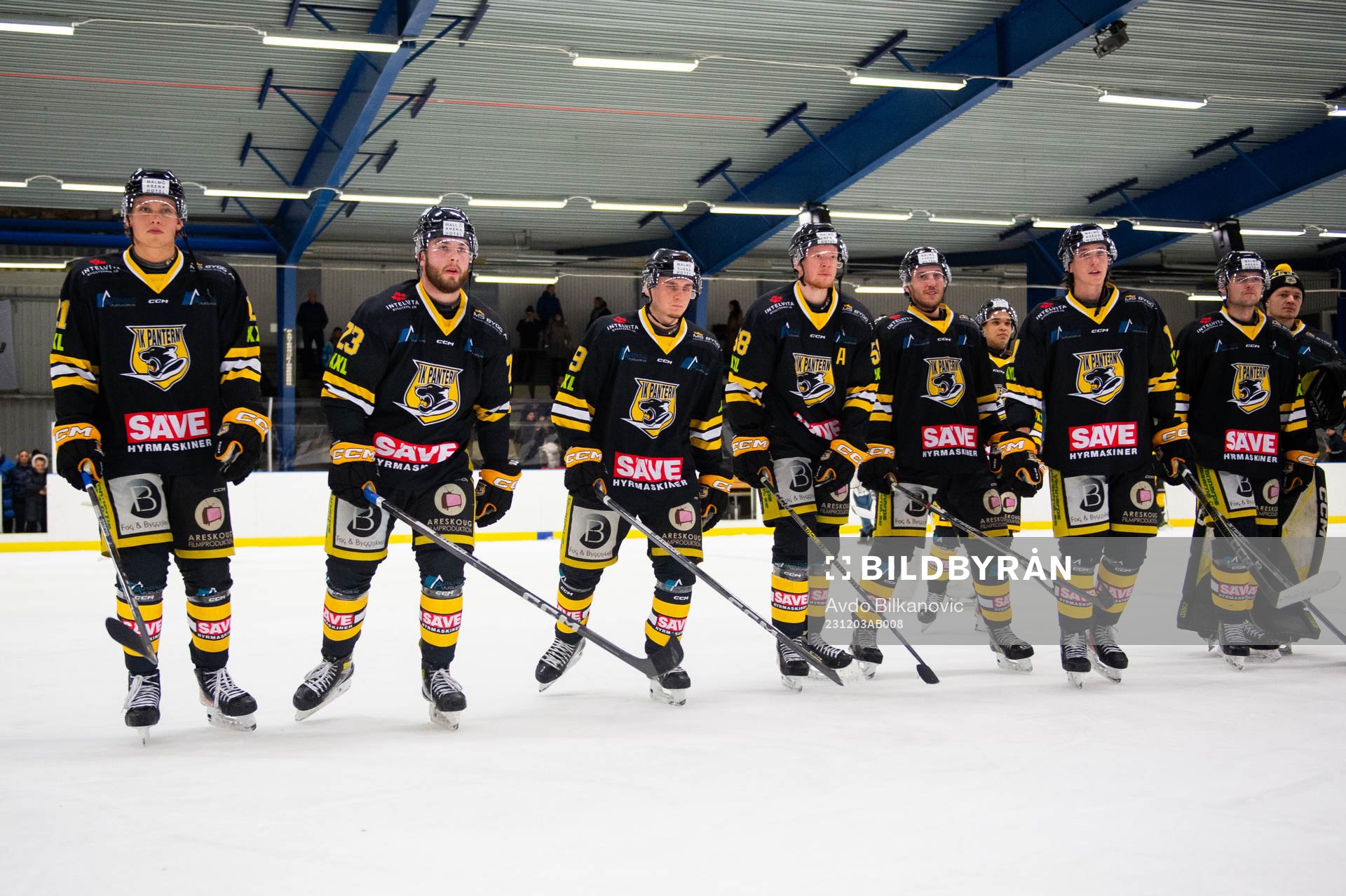 Panterns spelare jublar