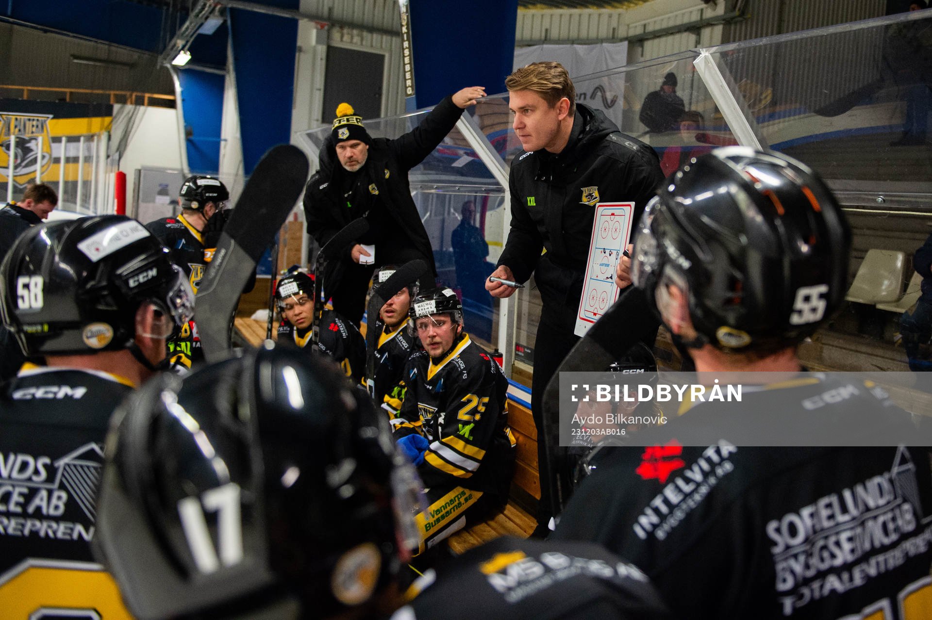 Panterns tränare Emil Carnestad