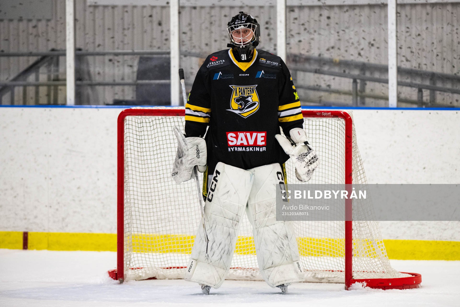 Panterns målvakt Lucas Arrhagen