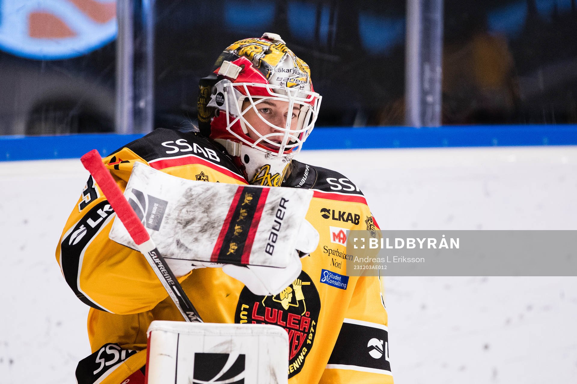 Luleås målvakt Frida Axell
