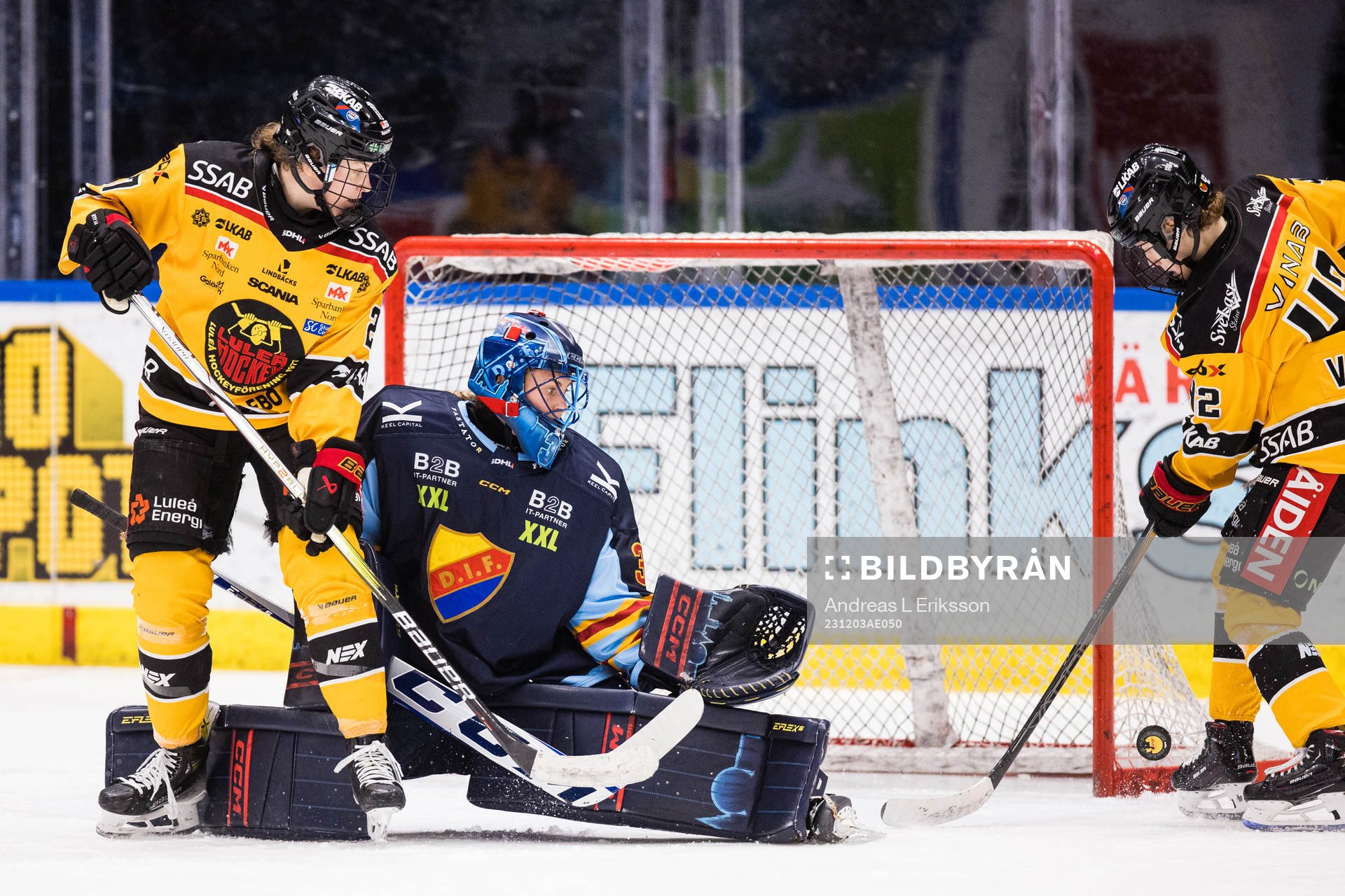Luleås Jaycee Magwood och Viivi Vainikka utmanar