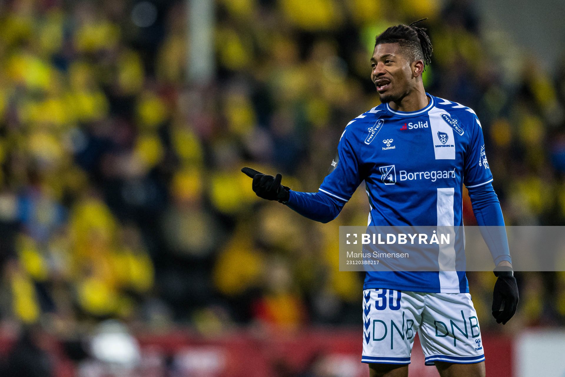 Franklin Degaulle Tebo Uchenna of Sarpsborg 08