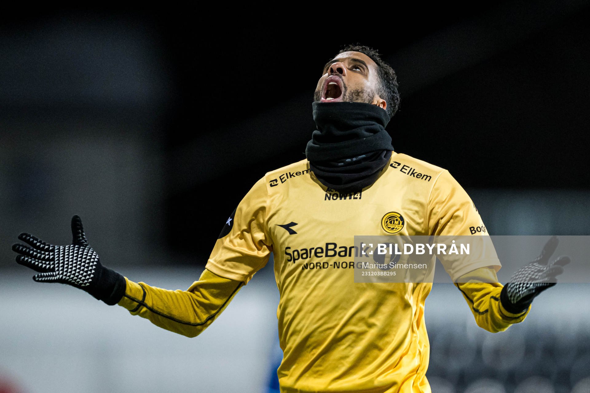 Amahl Pellegrino of Bodø/Glimt reacts