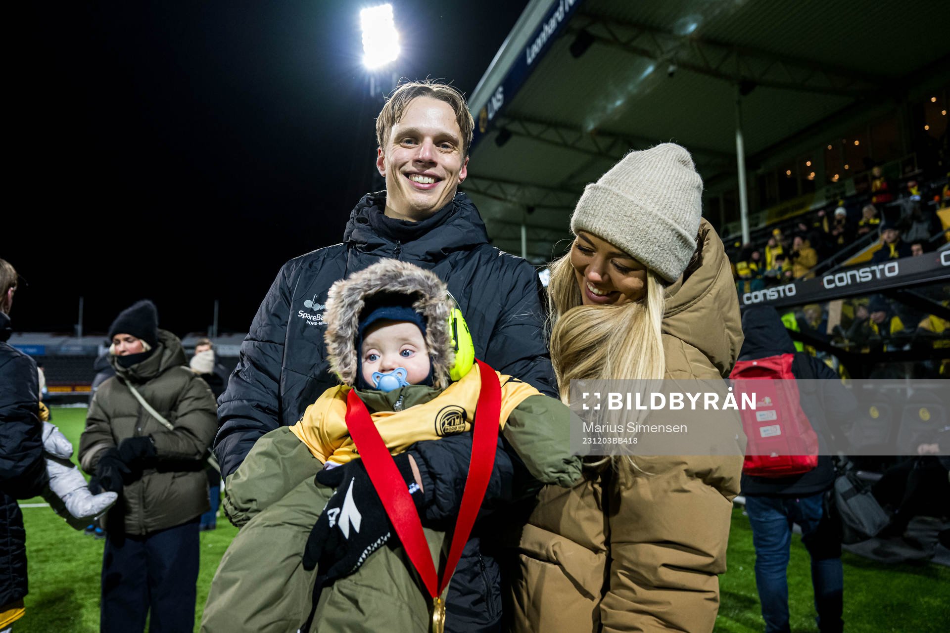 Ulrik Saltnes of Bodø/Glimt celebrates