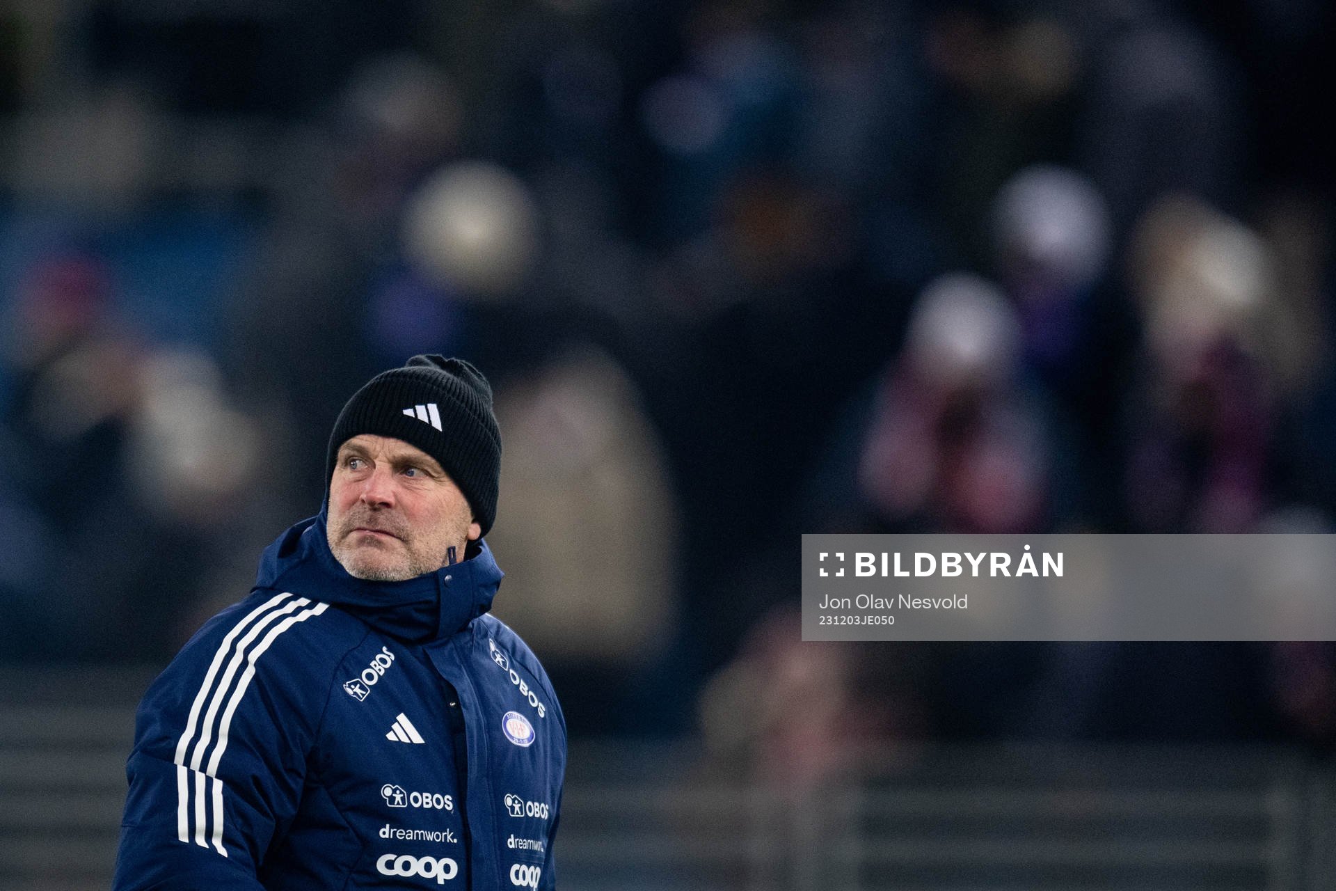 Head coach Geir Bakke of Vålerenga