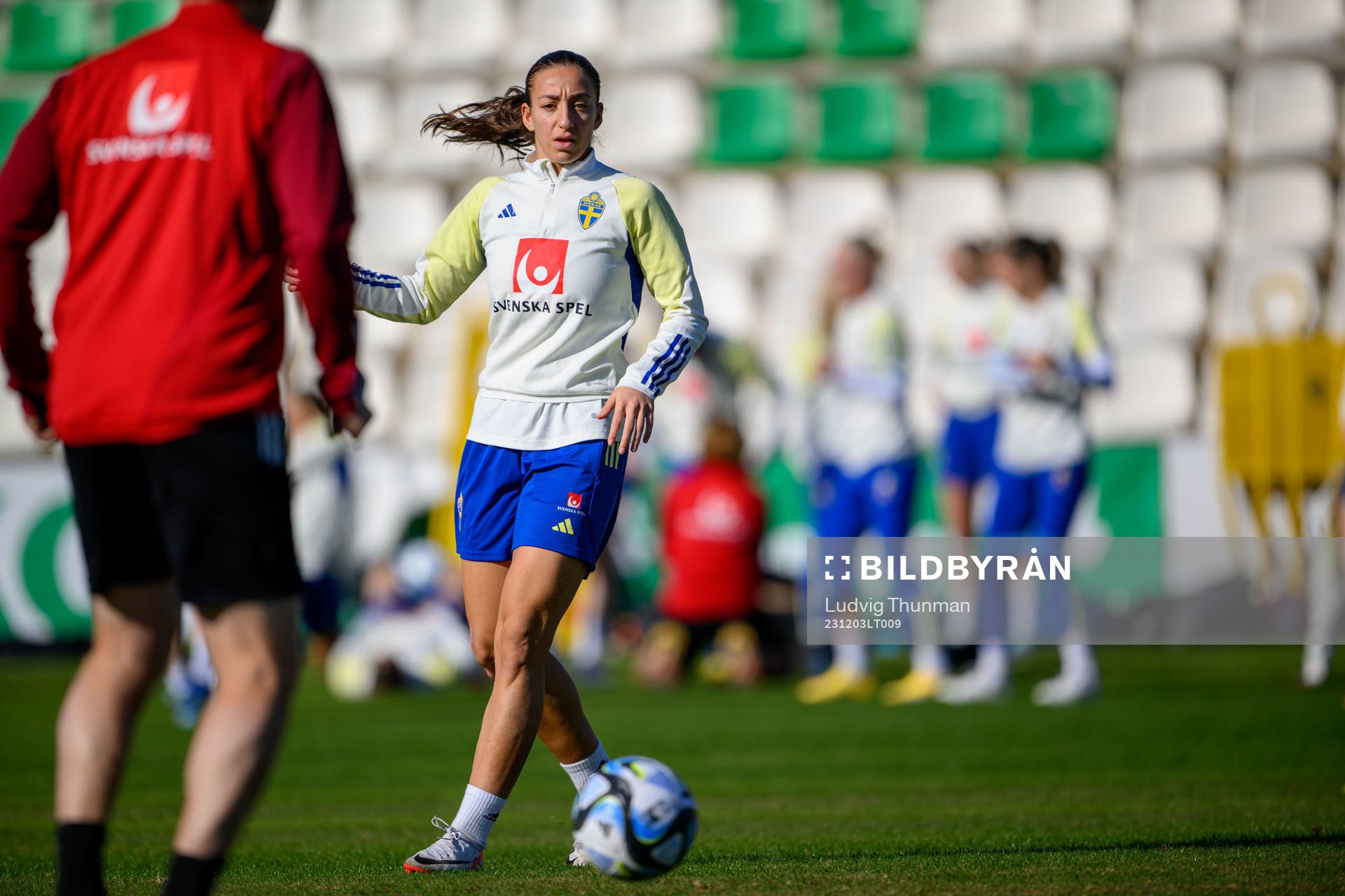 Rusul Rosa Kafaji of Sweden of the women's national