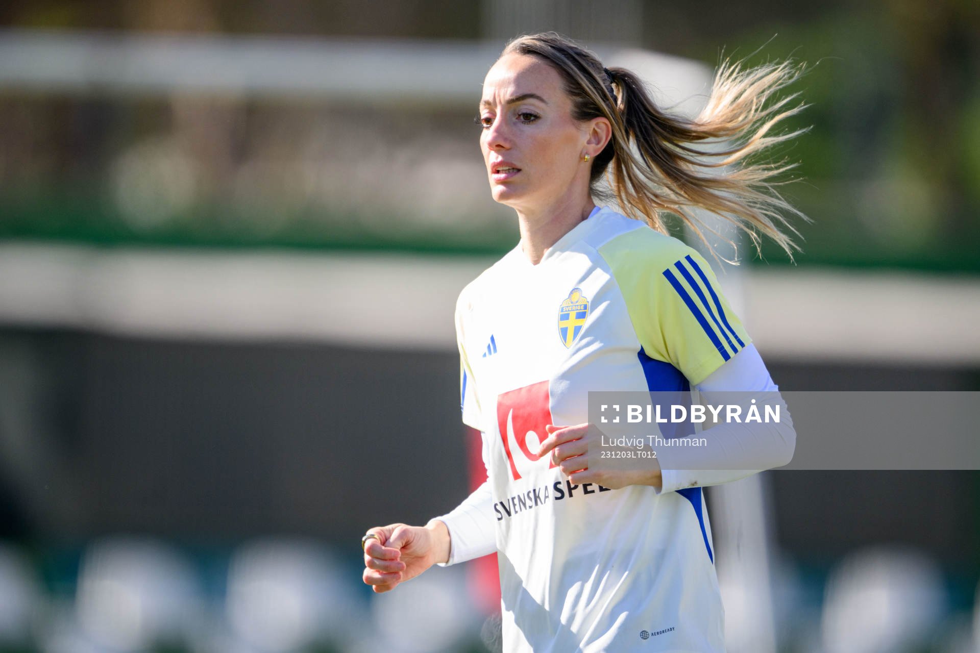 Kosovare Asllani of Sweden of the women's national football
