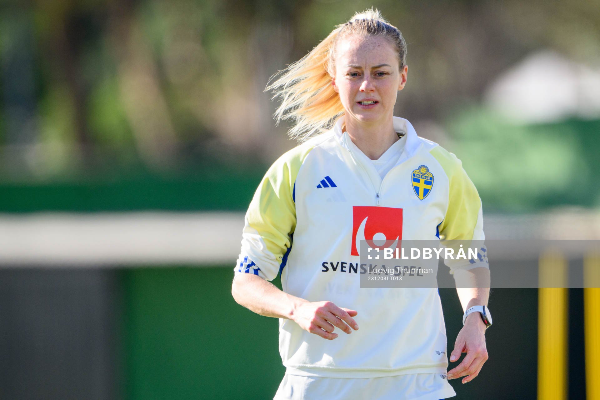 Amanda Ilestedt of Sweden of the women's national football