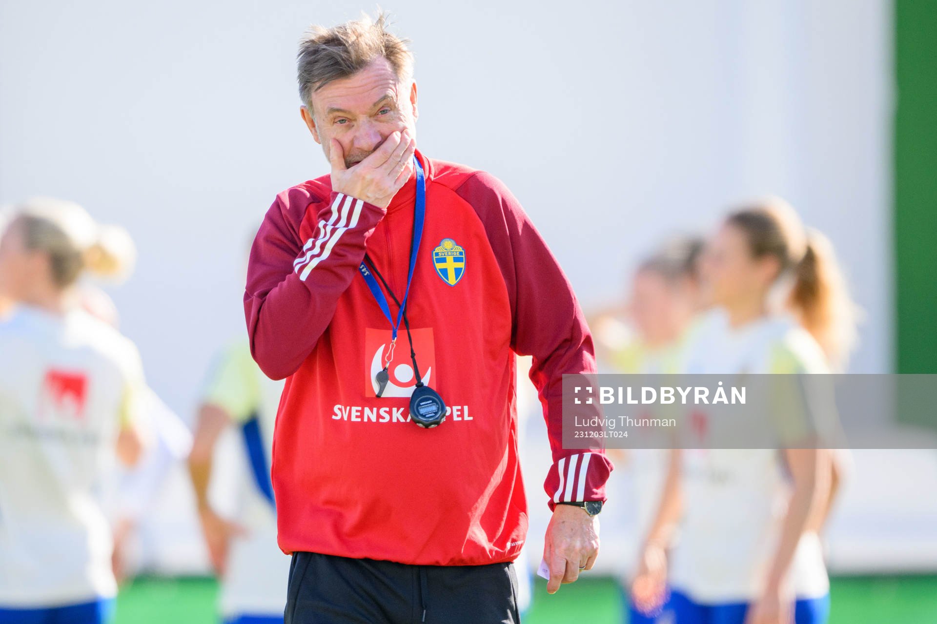 Of the women's national football team of Sweden at a