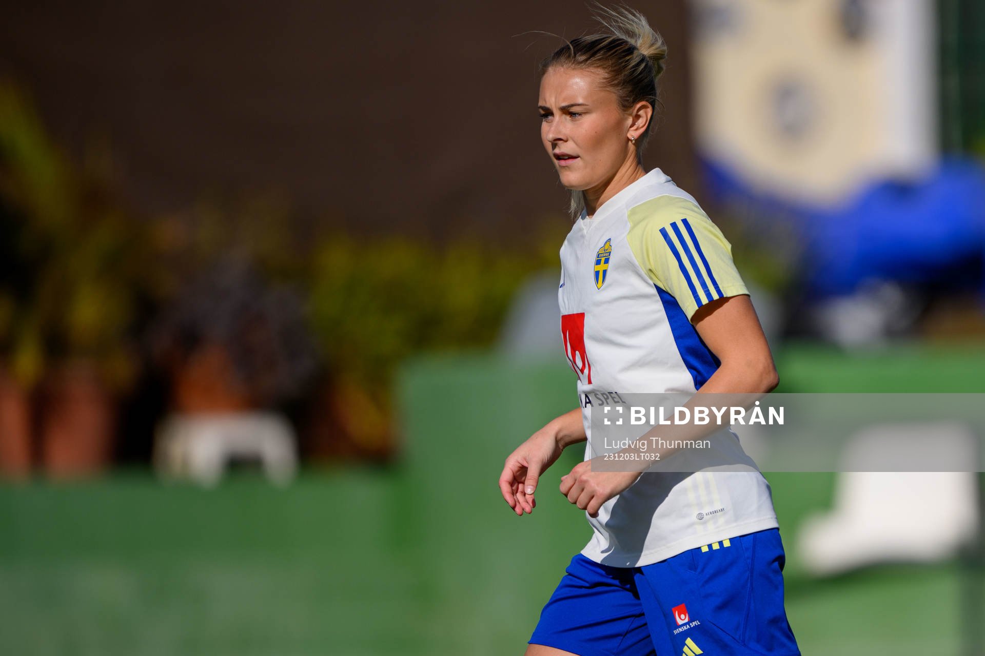 Amanda Nildén of Sweden of the women's national football