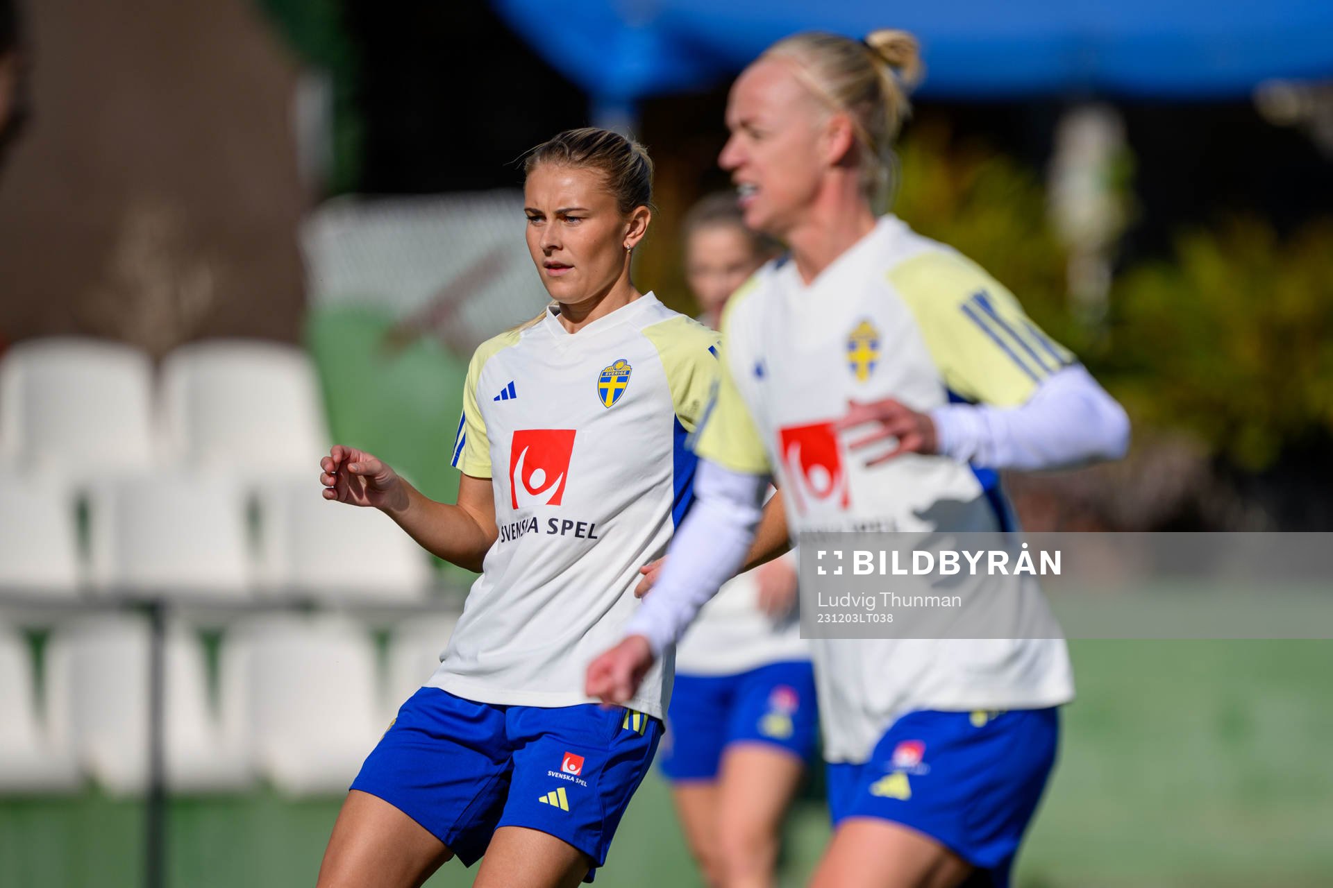 Amanda Nildén of Sweden of the women's national football