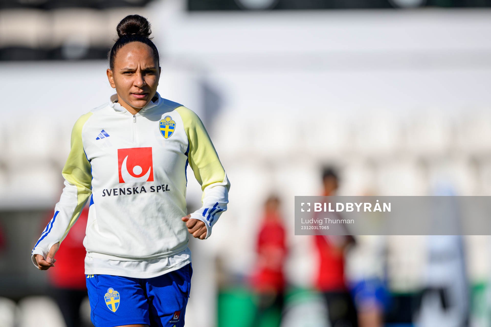 Madelen Janogy of Sweden of the women's national football