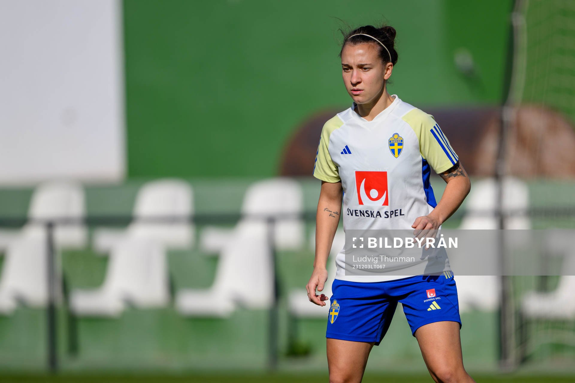 Julia Zigiotti Olme of Sweden of the women's national