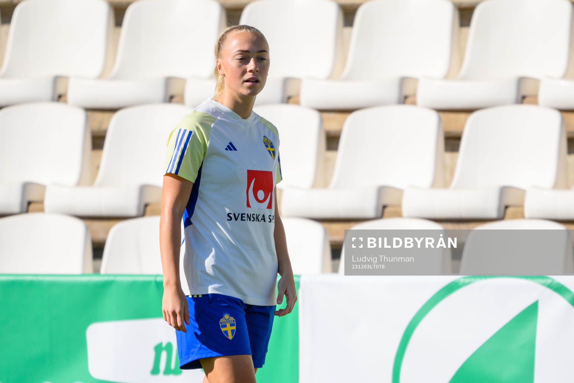 Hanna Bennison of Sweden of the women's national football