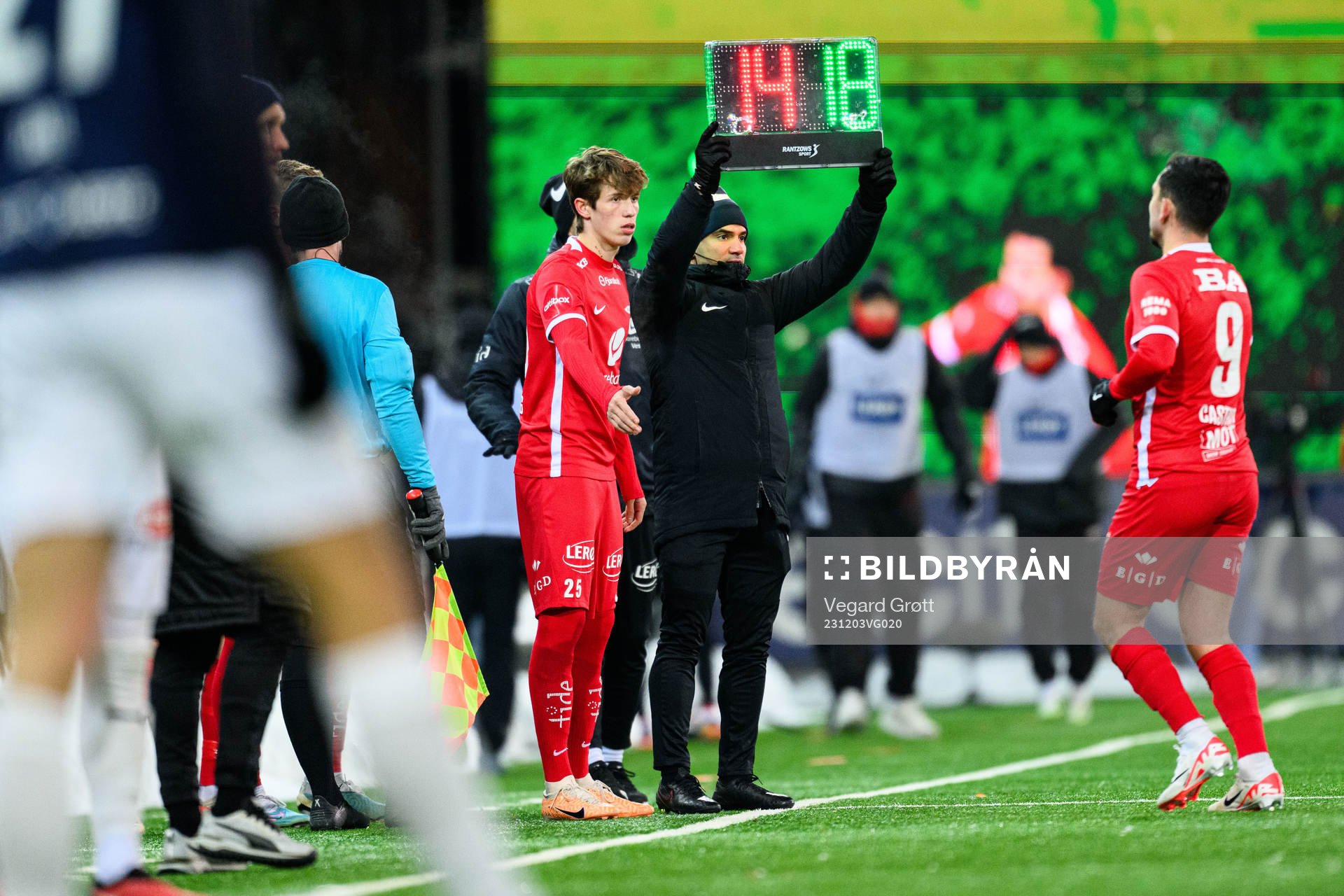 Niklas Jensen Wassberg and Niklas Castro of Brann