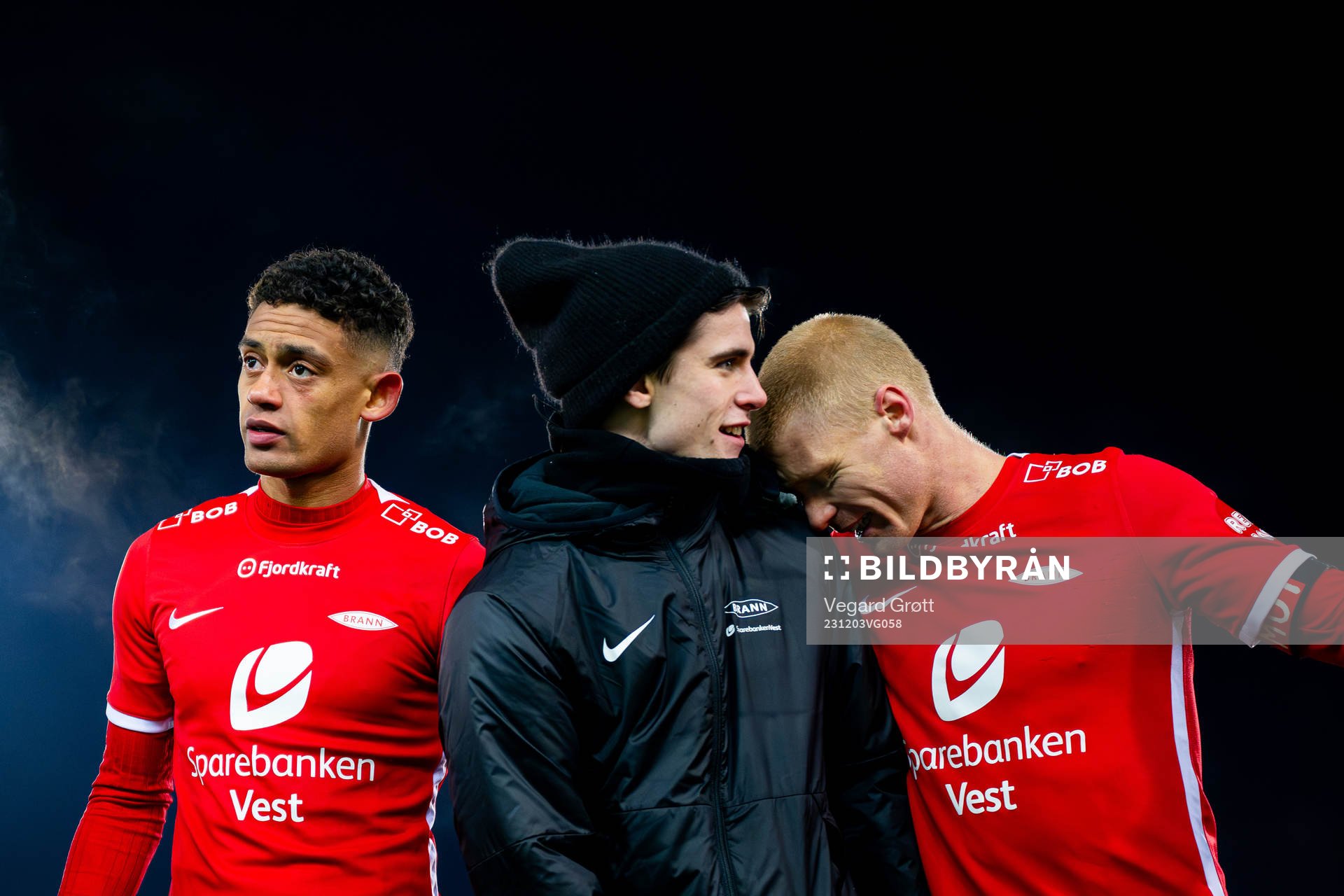 Japhet Sery Larsen, Ulrik Mathisen and Sivert Heltne Nilsen