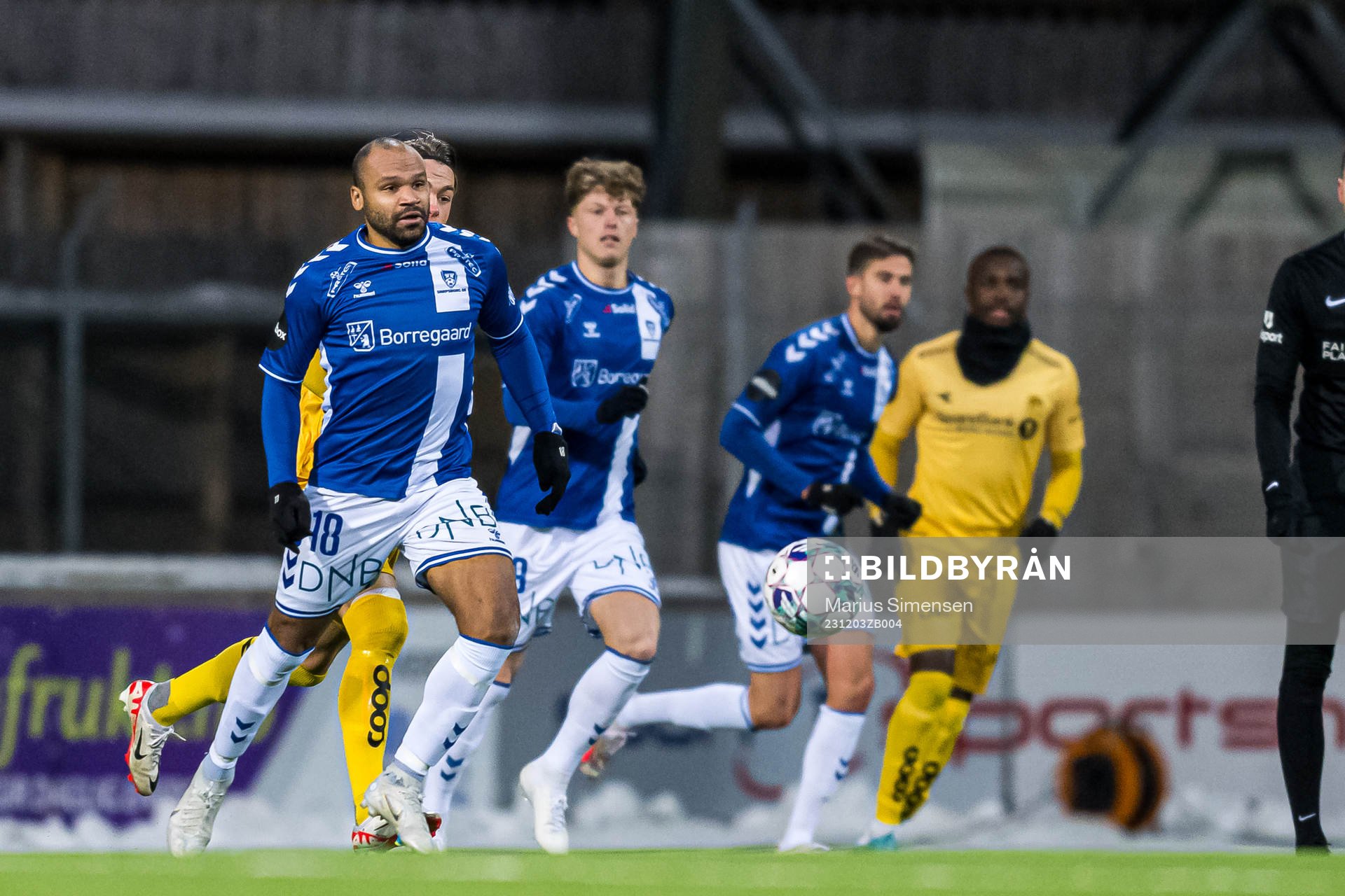 Serge-Junior Bertil Nicolas Martinsson Ngouali of Sarpsborg