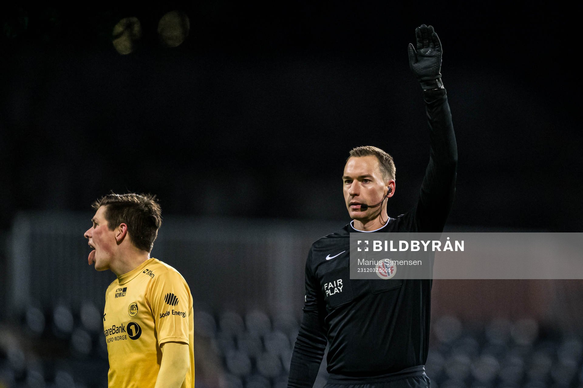 Marius Hansen Grøtta, referee