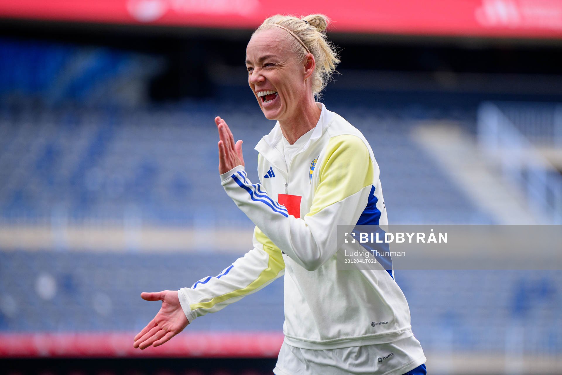 Caroline Seger of Sweden of the women’s national football