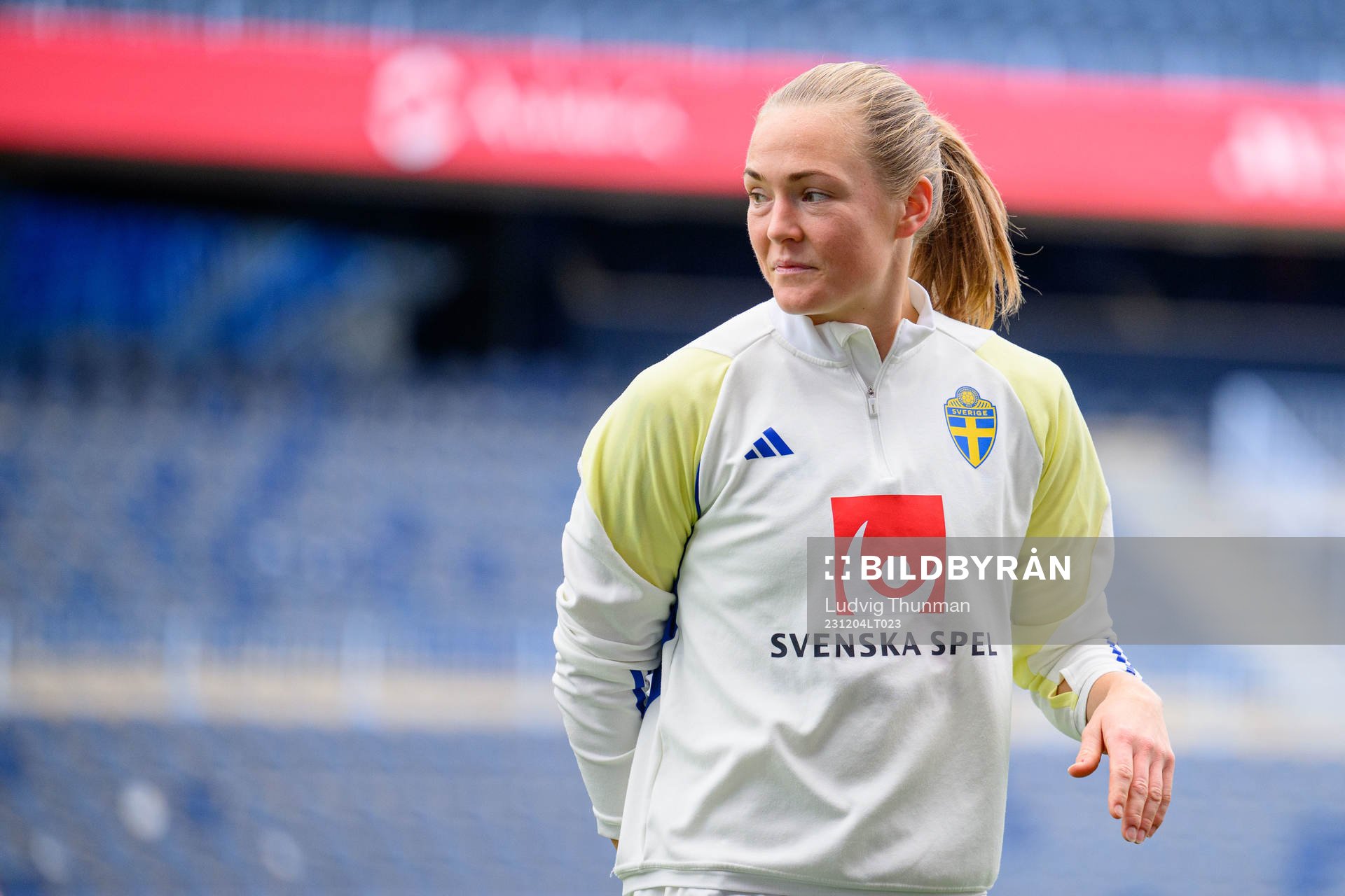 Magdalena Eriksson of Sweden of the women’s national