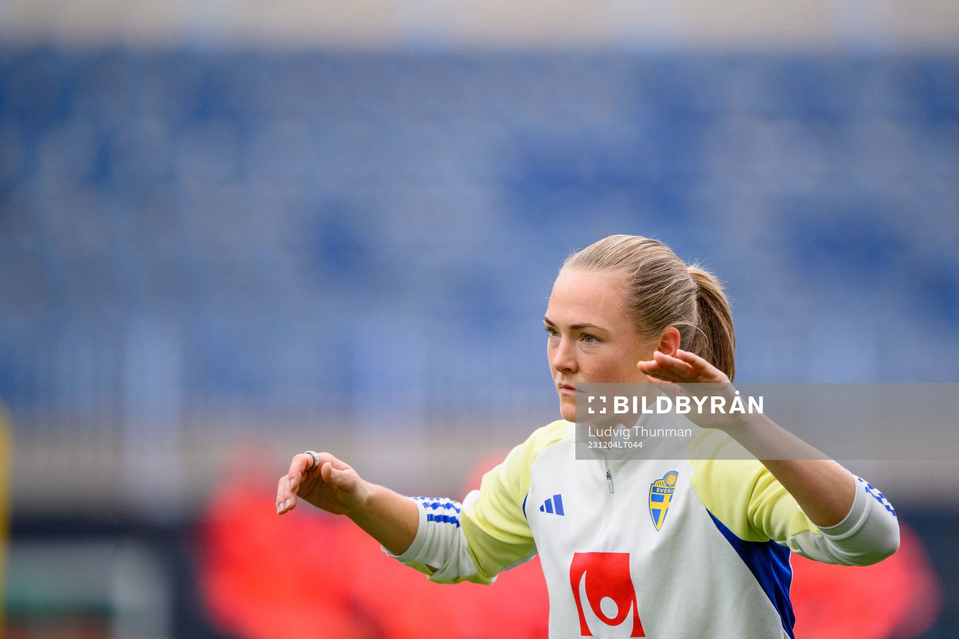Magdalena Eriksson of Sweden of the women’s national