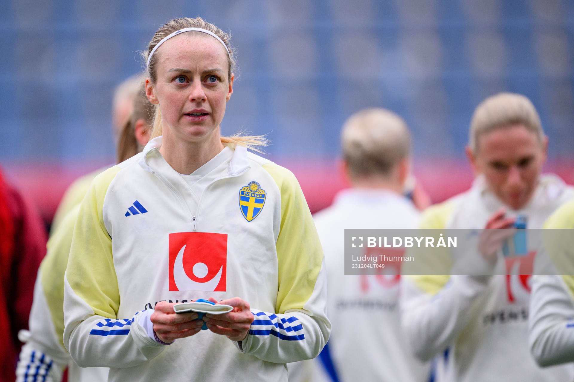 Amanda Ilestedt of Sweden of the women’s national