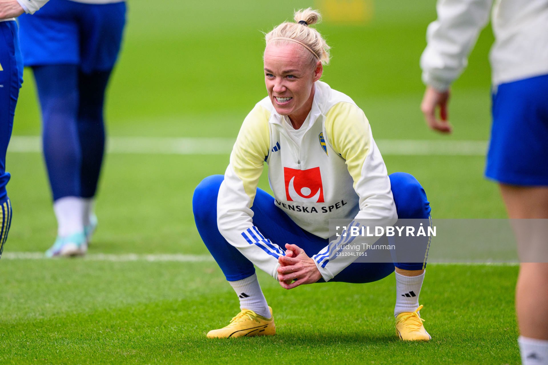 Caroline Seger of Sweden of the women’s national football