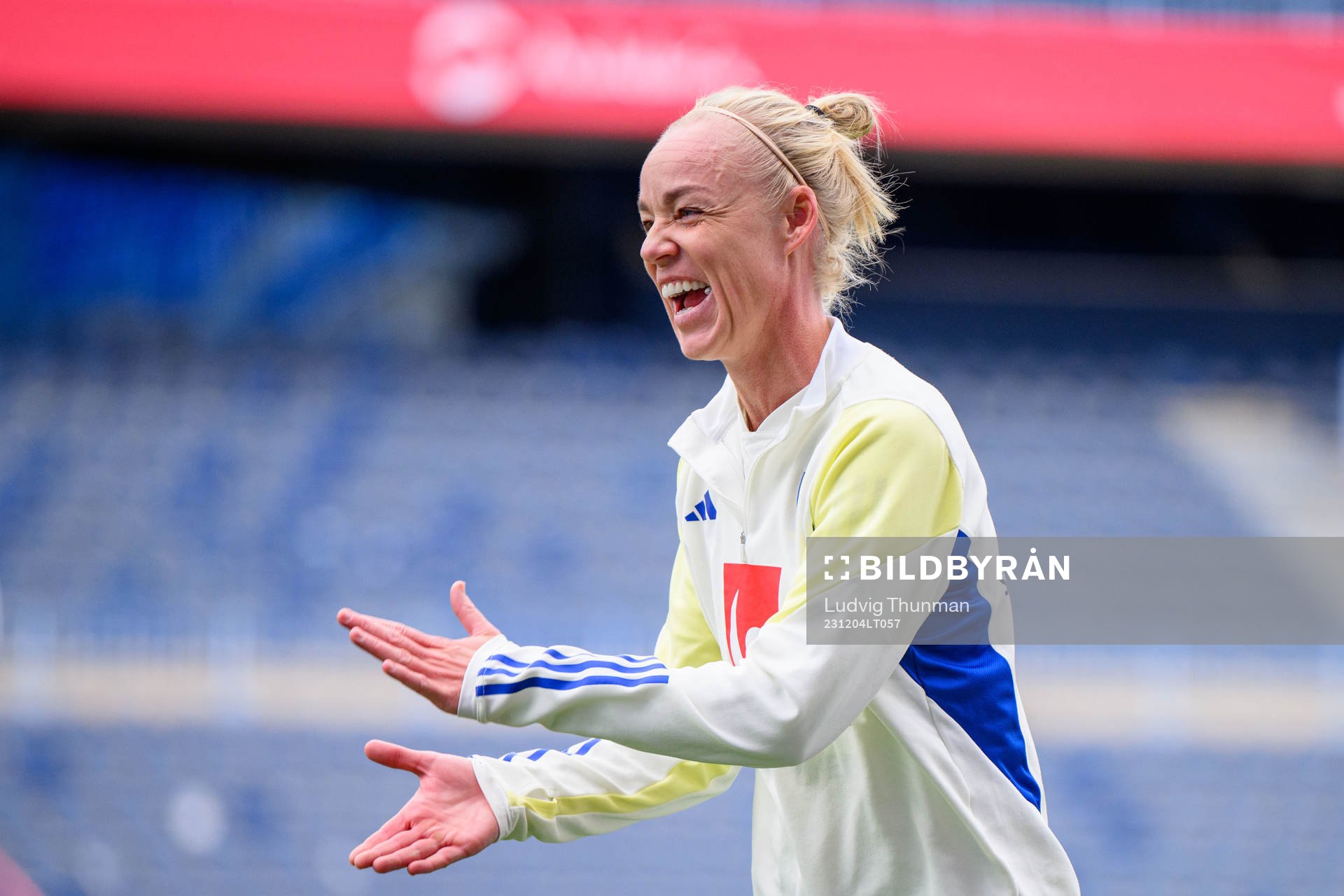 Caroline Seger of Sweden of the women’s national football