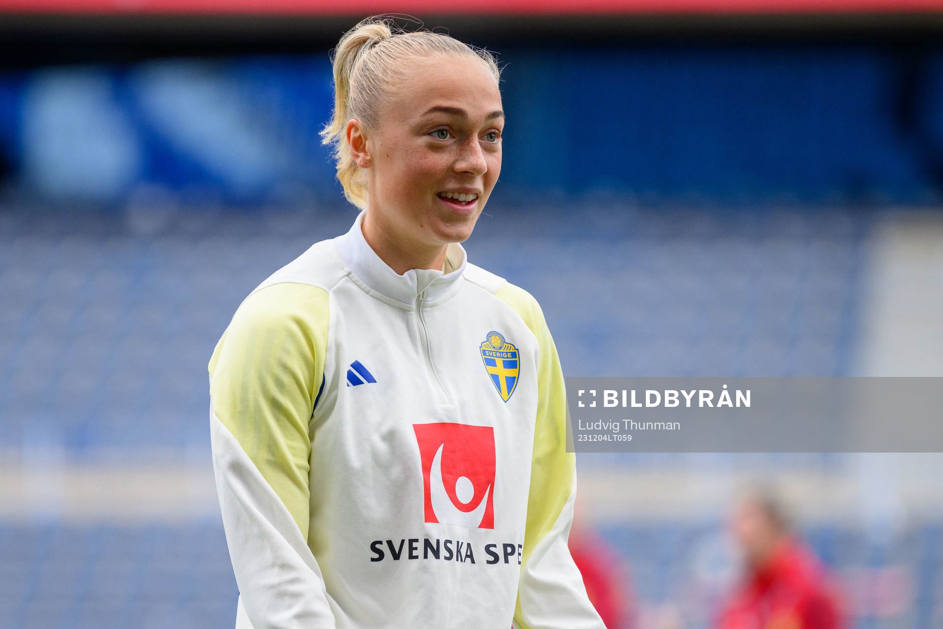 Hanna Bennison of Sweden of the women’s national football