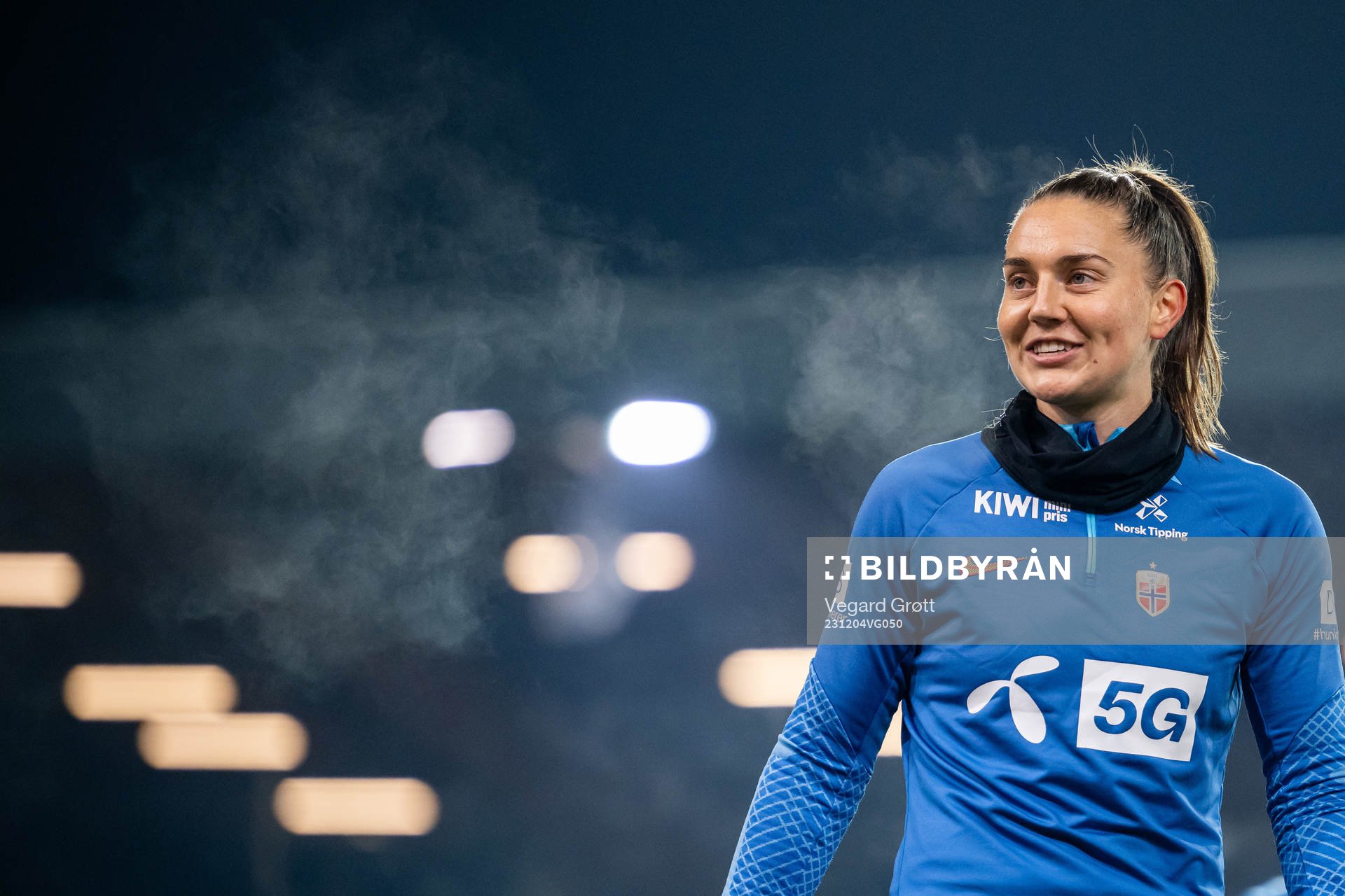 Vilde Bøe Risa of the Norwegian women's national football