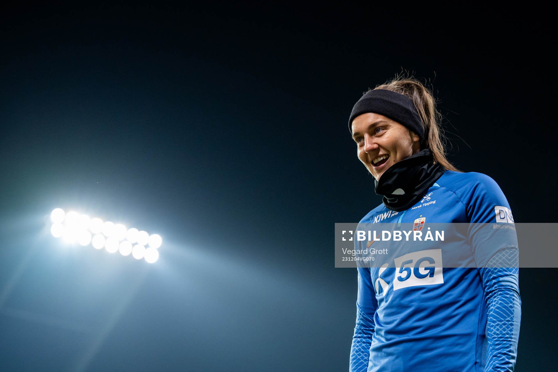 Vilde Bøe Risa of the Norwegian women's national football