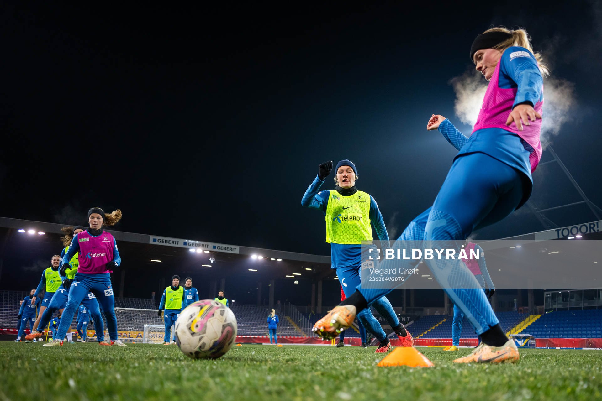 Frida Maanum of the Norwegian women's national football team