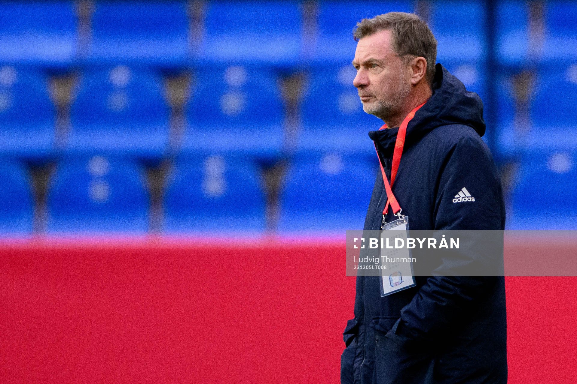 Head coach Peter Gerhardsson of Sweden
