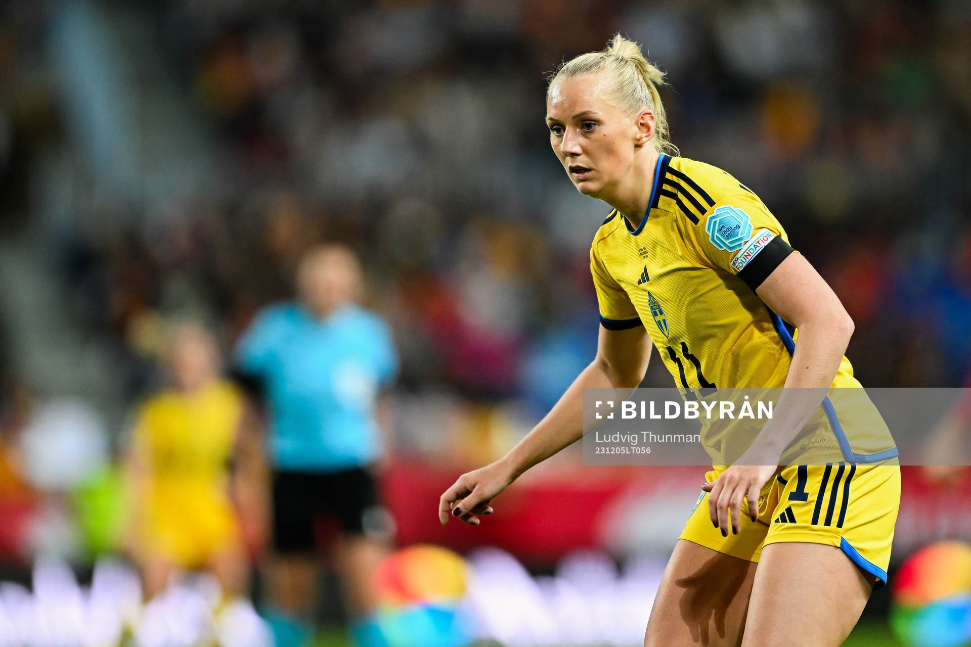 Stina Blackstenius of Sweden