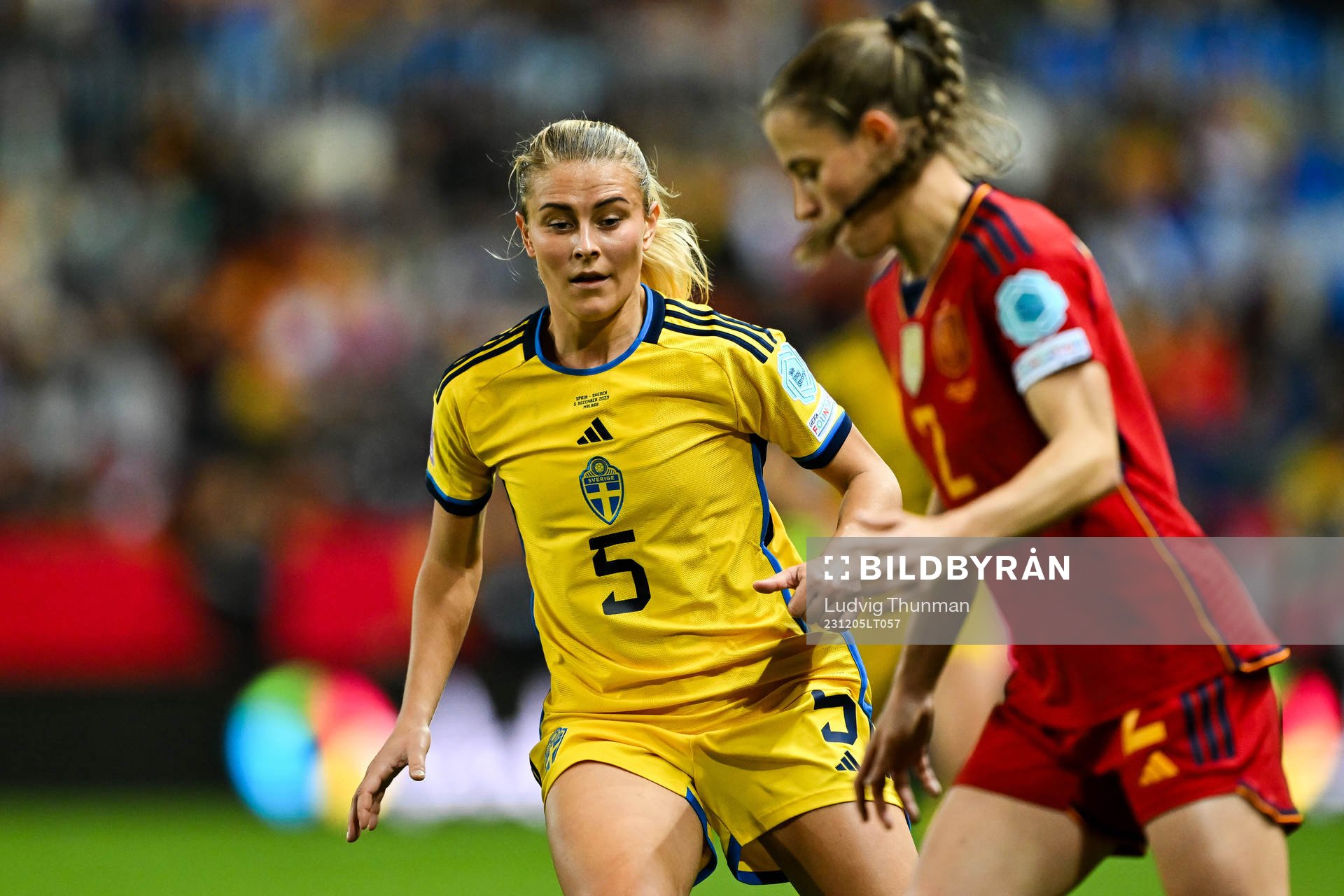 Amanda Nildén of Sweden